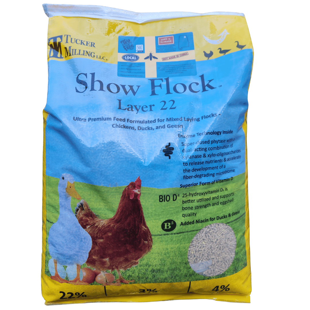 Show Flock Layer 22 Mini Pellets – Ultra Premium Layer Feed for Chicke ...